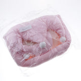 Max Maxb Pet crown bed Pink