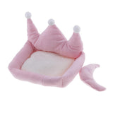 Max Maxb Pet crown bed Pink