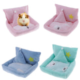 Max Small Pet Hamster Gerbil Sleeping Bed Soft Nest Mattress Winter Warm Pink