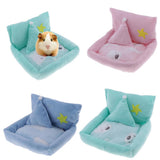 Max Small Pet Hamster Gerbil Sleeping Bed Soft Nest Mattress Winter Warm Pink