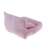 Max Small Pet Hamster Gerbil Sleeping Bed Soft Nest Mattress Winter Warm Pink