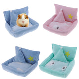 Max Small Pet Hamster Gerbil Sleeping Bed Soft Nest Mattress Winter Warm Pink