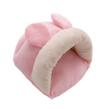 Max Small Pet Mouse Hamster Squirrel Sleeping Bag Cotton Winter Warm House Nest Pink