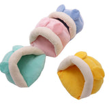 Max Small Pet Mouse Hamster Squirrel Sleeping Bag Cotton Winter Warm House Nest Pink