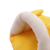 Max Small Pet Mouse Hamster Squirrel Sleeping Bag Cotton Winter Warm House Nest Yellow