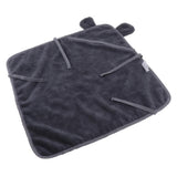 Max Super Absorbent Pet Drying Towel Bath Towel For Small Pet Dogs Cats Gray-S