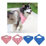 Max Dog Cat  Scarf Decorative Saliva Towel For Small Medium Dog Cat Pink-S