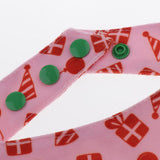 Max Dog Cat  Scarf Decorative Saliva Towel For Small Medium Dog Cat Pink-S