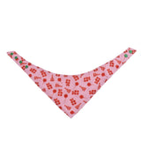 Max Dog Cat  Scarf Decorative Saliva Towel For Small Medium Dog Cat Pink-S