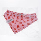 Max Dog Cat  Scarf Decorative Saliva Towel For Small Medium Dog Cat Pink-S