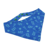 Max Dog Cat  Scarf Decorative Saliva Towel For Small Medium Dog Cat Blue-S