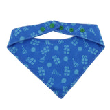 Max Dog Cat  Scarf Decorative Saliva Towel For Small Medium Dog Cat Blue-S