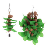 Max Birds Parrot Nuts Chew Toys For Small Medium Large Birds Multi-Nuts