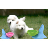 Max Pet Adjustable Ladder Slow Food Bowl Feeder Eating Habit Training Anti Choke