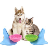 Max Pet Adjustable Ladder Slow Food Bowl Feeder Eating Habit Training Anti Choke