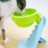 Max Pet Adjustable Ladder Slow Food Bowl Feeder Eating Habit Training Anti Choke