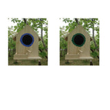 Max Wooden Bird House Birdhouse Hanging Nesting Box Home Garden Yard Decor Blue