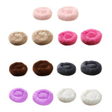 Max Pet Dog Sleeping Bed Indoor Pet Round Cozy Comfort Bed Nest  Pink-40cm