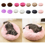 Max Pet Dog Sleeping Bed Indoor Pet Round Cozy Comfort Bed Nest  Pink-40cm