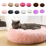 Max Pet Dog Sleeping Bed Indoor Pet Round Cozy Comfort Bed Nest  Pink-40cm