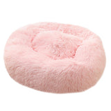Max Pet Dog Sleeping Bed Indoor Pet Round Cozy Comfort Bed Nest  Pink-40cm