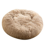 Max Pet Dog Sleeping Bed Indoor Pet Round Cozy Comfort Bed Nest  Camel-40cm