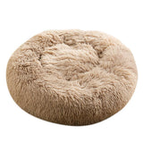 Max Pet Dog Sleeping Bed Indoor Pet Round Cozy Comfort Bed Nest  Camel-60cm