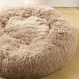 Max Pet Dog Sleeping Bed Indoor Pet Round Cozy Comfort Bed Nest  Camel-60cm