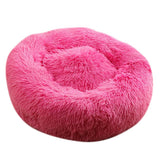 Max Pet Dog Sleeping Bed Indoor Pet Round Cozy Comfort Bed Nest  Rose Red-40cm