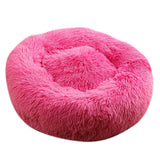 Max Pet Dog Sleeping Bed Indoor Pet Round Cozy Comfort Bed Nest  Rose Red-40cm