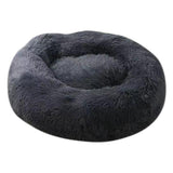 Max Pet Dog Sleeping Bed Indoor Pet Round Cozy Comfort Bed Nest  Dark Gray-40cm