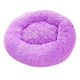 Max Pet Dog Sleeping Bed Indoor Pet Round Cozy Comfort Bed Nest  Purle-40cm