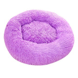 Max Pet Dog Sleeping Bed Indoor Pet Round Cozy Comfort Bed Nest  Purle-60cm