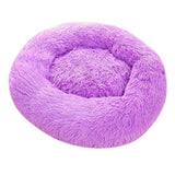 Max Pet Dog Sleeping Bed Indoor Pet Round Cozy Comfort Bed Nest  Purle-60cm