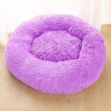 Max Pet Dog Sleeping Bed Indoor Pet Round Cozy Comfort Bed Nest  Purle-60cm