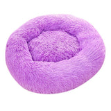 Max Pet Dog Sleeping Bed Indoor Pet Round Cozy Comfort Bed Nest  Purle-60cm