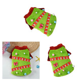 Maxbell Pet Christmas Clothes Pet New Year Apparel Costume Party Decor Clothes S