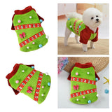Maxbell Pet Christmas Clothes Pet New Year Apparel Costume Party Decor Clothes S
