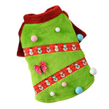 Maxbell Pet Christmas Clothes Pet New Year Apparel Costume Party Decor Clothes M