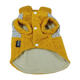 Maxbell Dog Puppy Bichon Chihuahua Clothes Winter Warm Outfit Apparel Yellow S