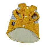Maxbell Dog Puppy Bichon Chihuahua Clothes Winter Warm Outfit Apparel Yellow S