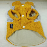 Maxbell Dog Puppy Bichon Chihuahua Clothes Winter Warm Outfit Apparel Yellow S