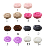 Maxbell Pet Cat Dog Sleeping Bed Indoor Pet Round Cozy Comfort Bed Nest  Pink