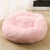 Maxbell Pet Cat Dog Sleeping Bed Indoor Pet Round Cozy Comfort Bed Nest  Pink