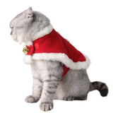 Max Red Plush Pet Cat Kitty Windproof Cloak Vest 2 Sizes L