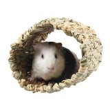 Max Grass Small Pet Animal Cage Run Tunnel Edible Toy for Hamster Rabbit 17x21cm