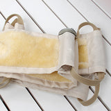 Max Hamster Hammock Winter Warm Nest For Hamster Rat Mice Rat Squirrels Beige Yellow