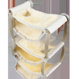 Max Hamster Hammock Winter Warm Nest For Hamster Rat Mice Rat Squirrels Beige Yellow