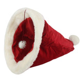 Max Pet Cat Christmas Hat Shape Bed Winter Warm Sleeping Bed For Cat Kitten