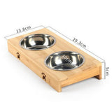 Max Practical Pet Water Food Dish Bowl For Cat Dog